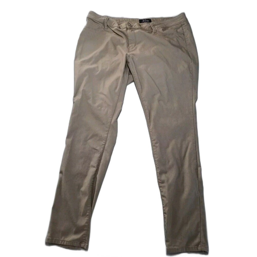 Royalty Size 22W/24W 3xl Womens Beige Tan Stretch Pants